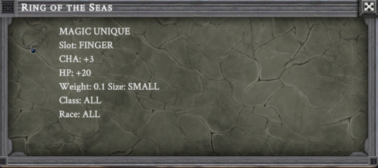 RING OF THE SEAS item card